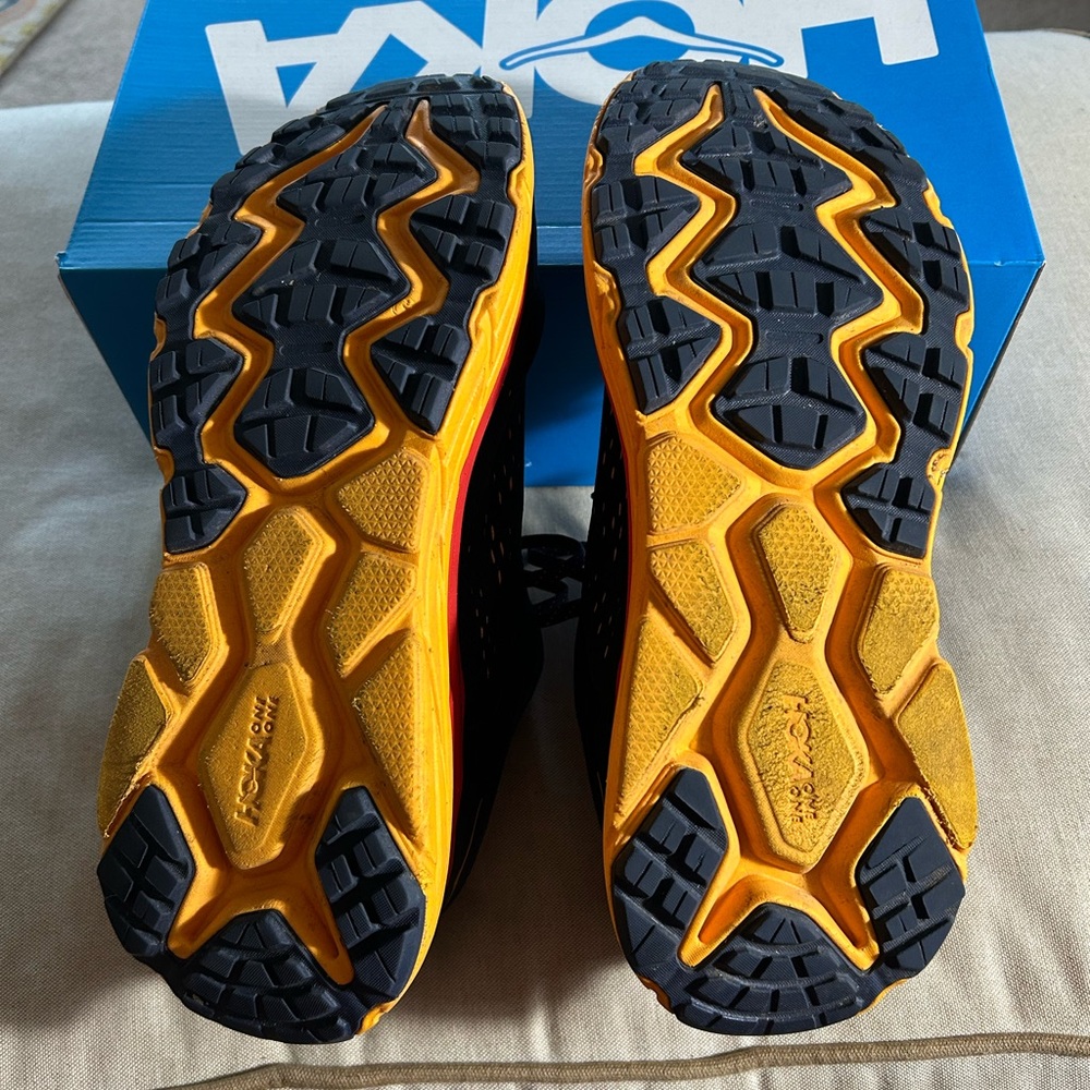 Hoka Men's Blue Clifton 9 men’s Running Shoes size 12.5 - Picture 6 of 8